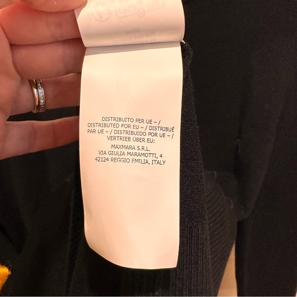 NewSeason Weekend Max Mara Silk  and Wool Polo-Neck Sweater Sz:S Fall/Winter - Picture 14 of 15